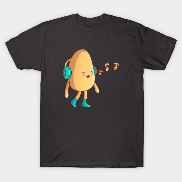 Music Character T-Shirt by tribhuvansuthar